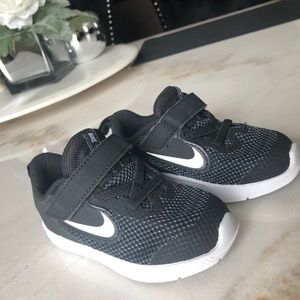 NIKE  INFANT DOWNSHIFTER 9 SLIP ON SNEAKER - BLACK